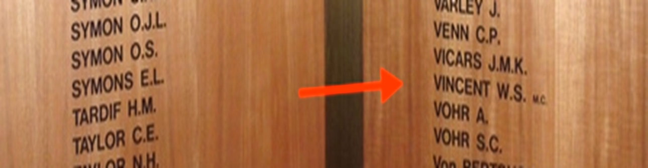 St. Peter&rsquo;s College Honour Board